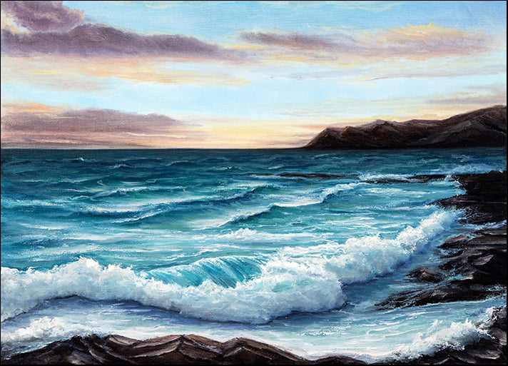 135879563 painting ocean seashore beach, available in multiple sizes