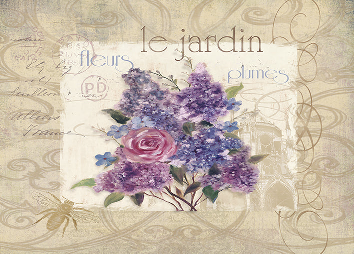 13623gg Le Jardin, by Carol Robinson, available in multiple sizes