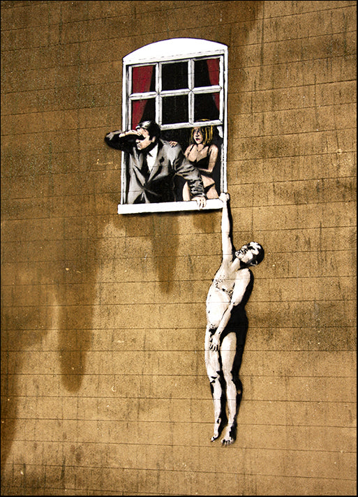13656884 Bansky - Well Hung Lover, available in multiple sizes