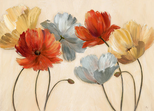 13725gg Poppy Palette Revisited, by Nan, available in multiple sizes