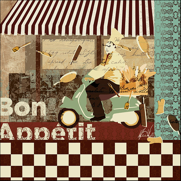 13988gg Bon Appetit, by Kyle Mosher, available in multiple sizes - Chamton