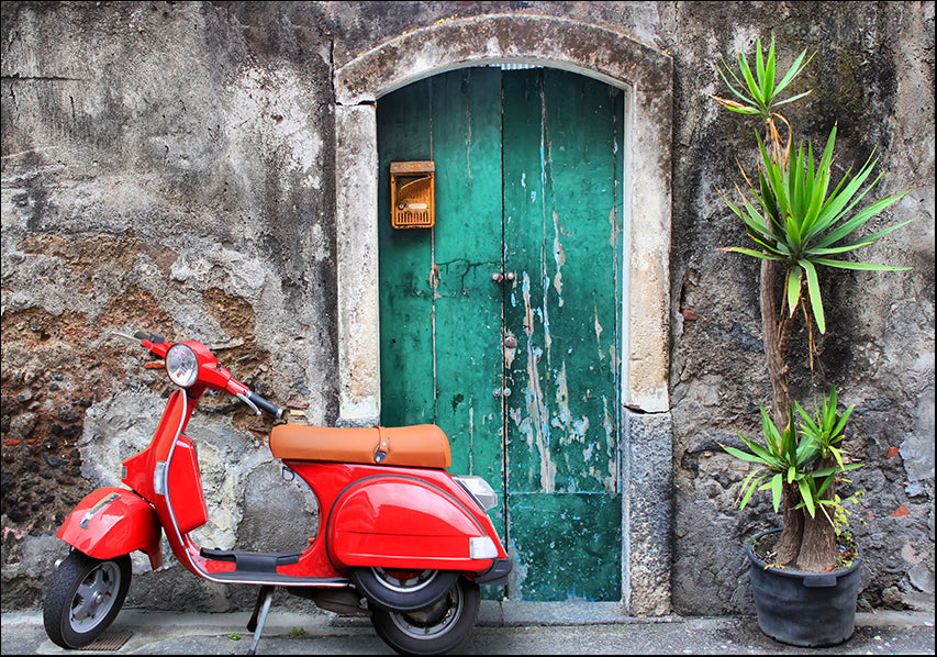 14031617 Red Vespa , available in multiple sizes