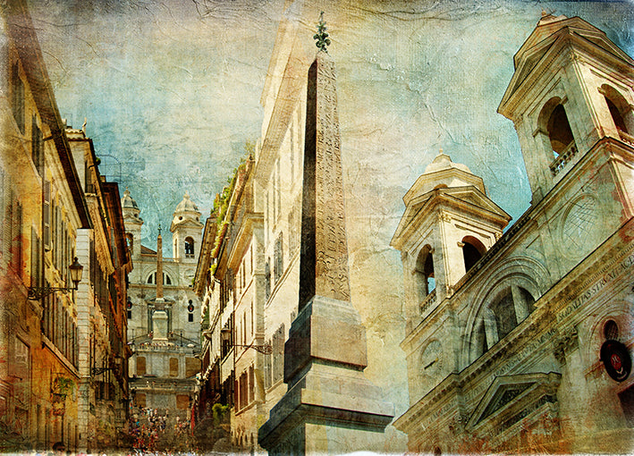 14051093 Spanish Stairs Rome, available in multiple sizes - Chamton