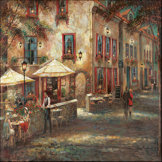 14118gg Courtyard Cafe, by Ruane Manning, available in multiple sizes - Chamton