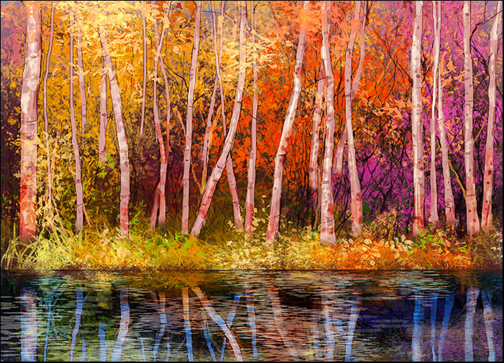 143574272 Autumn Trees, available in multiple sizes