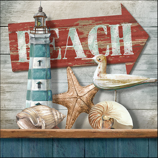 14419gg Beach, by Conrad Knutsen, available in multiple sizes