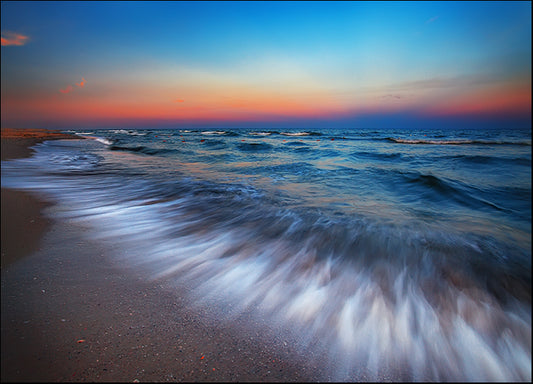 144844418 tropical sea and sky sunset, available in multiple sizes