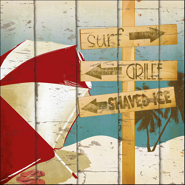 14668gg Going To The Beach I, by Katrina Craven, available in multiple sizes