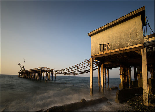 146723774 Jetty During Sunset, available in multiple sizes