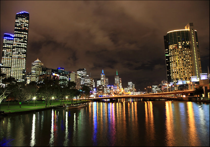14813649 Melbourne by Night, available in multiple sizes