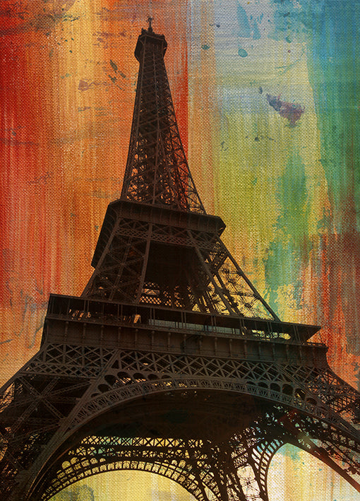 14814gg Tour Eiffel, by Katrina Craven, available in multiple sizes
