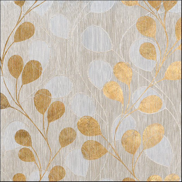 15224gg Gold Leaves, by Unknown, available in multiple sizes