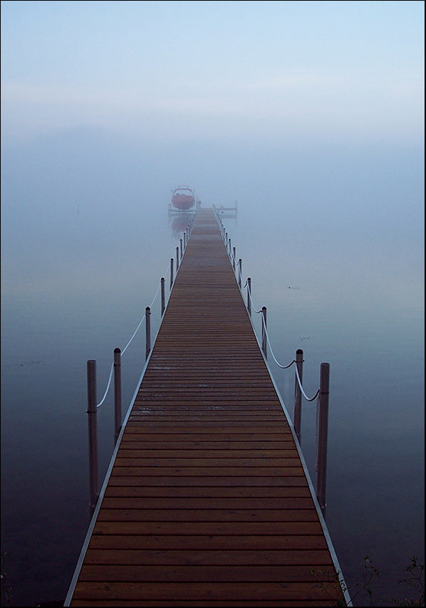 1597938 Foggy pier, available in multiple sizes