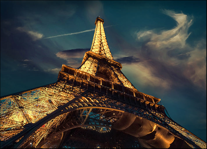 160057904 Lighting the Eiffel Tower, available in multiple sizes