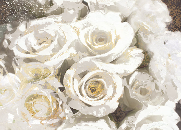 16084gg Gilded Roses II, by Nan, available in multiple sizes