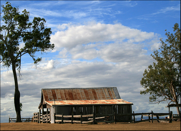 1629663 An old shed in rural Queensland Australia, available in multiple sizes