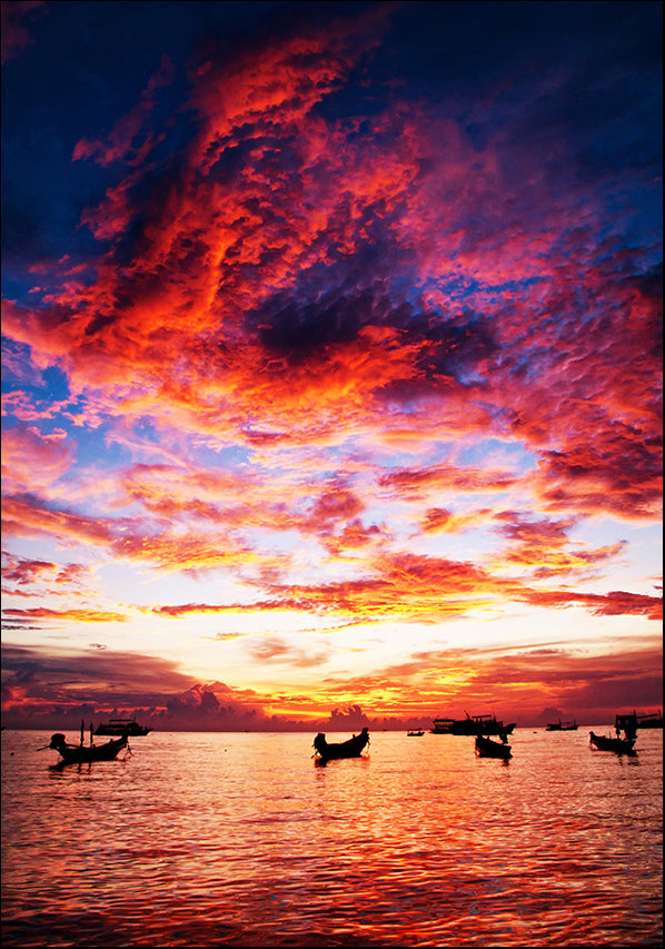 17143939 Sunset over the Ocean, available in multiple sizes