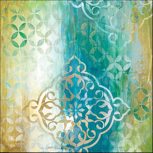 17753gg Teal Impression I, by Tava Studios, available in multiple sizes