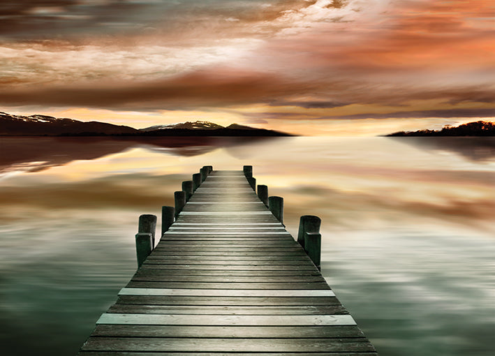 17759gg Sunset Jetty, by Danita Delimont, available in multiple sizes - Chamton