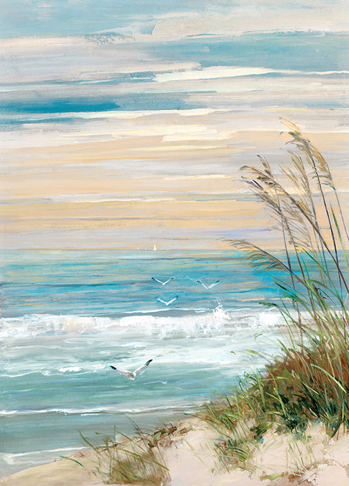 17793gg Beach At Dusk, by Sally Swatland, available in multiple sizes
