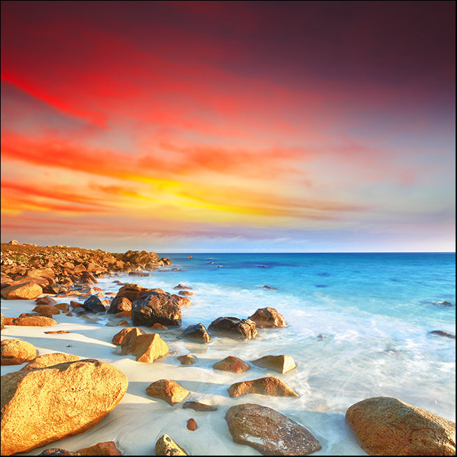 18186155 Golden seascape, available in multiple sizes - Chamton