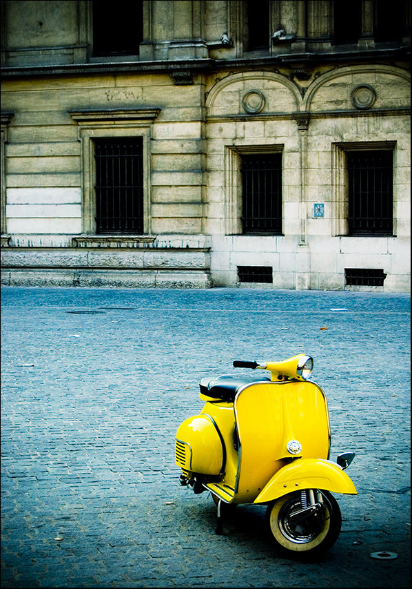 1852841 Yellow Vespa, available in multiple sizes