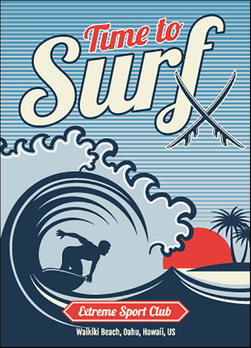 187480183 Time to Surf Hawaii, available in multiple sizes