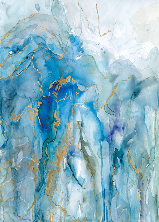 18965gg Abstract Lapis, by Carol Robinson, available in multiple sizes
