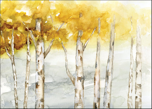 19532gg Golden Trees, by Nan, available in multiple sizes
