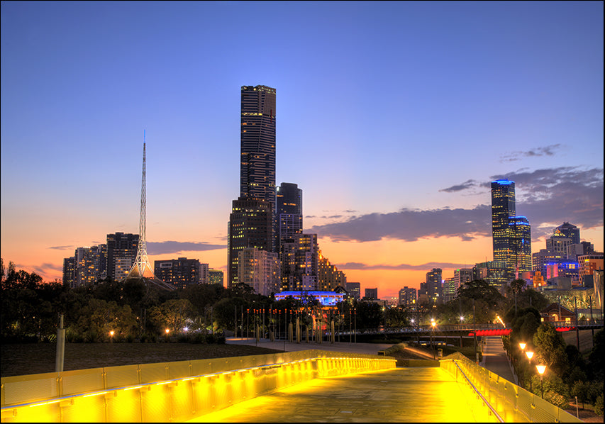 2026183 Melbourne city lights, available in multiple sizes