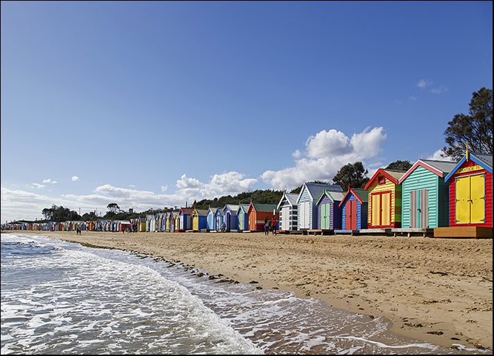 206915062 Brighton Beach bathing boxes in Melbourne, available in multiple sizes