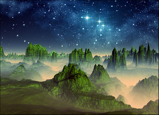 215856352 Fantasy Mountains, available in multiple sizes