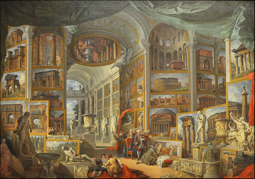 22269897 Ancient Rome by Giovanni Paolo Panini , available in multiple sizes