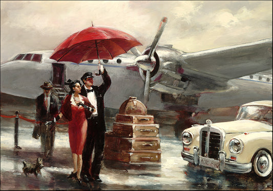 AB3638 Transcontinental Flight, available in multiple sizes