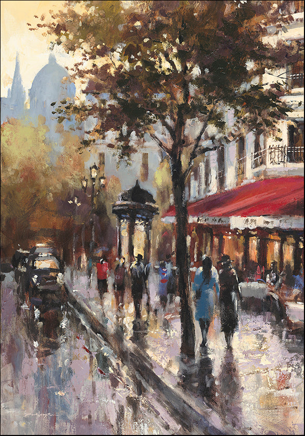 AB1977 Avenue Des Champs Elysees 1, available in multiple sizes - Chamton