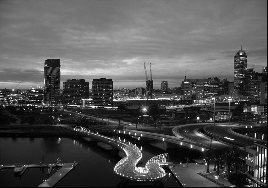 2428805 Melbourne at Night, available in multiple sizes - Chamton
