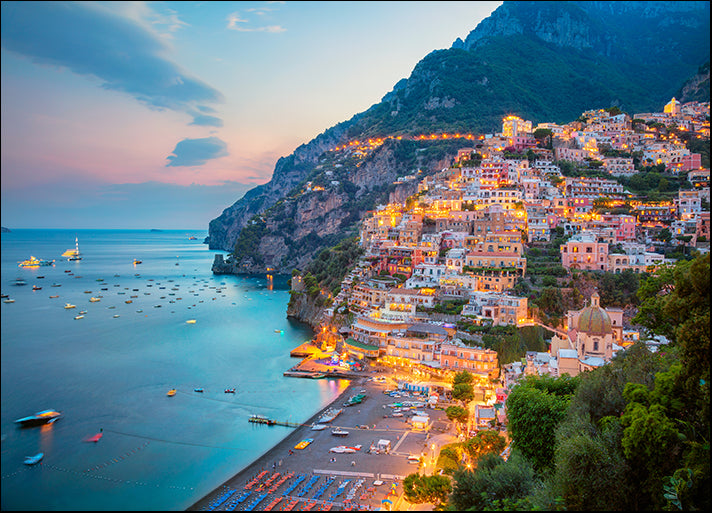 251050879 Positano Amalfi Coast, available in multiple sizes