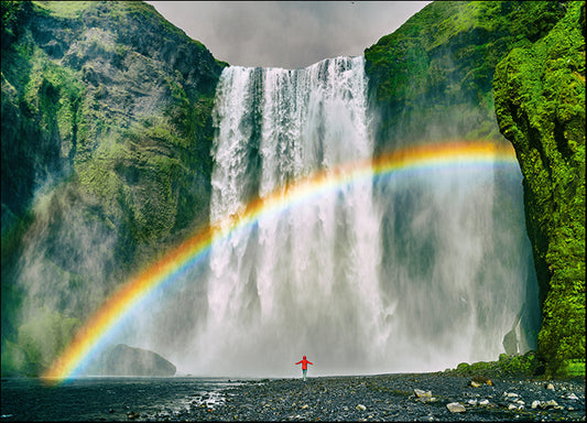 251886277 Iceland waterfall, available in multiple sizes