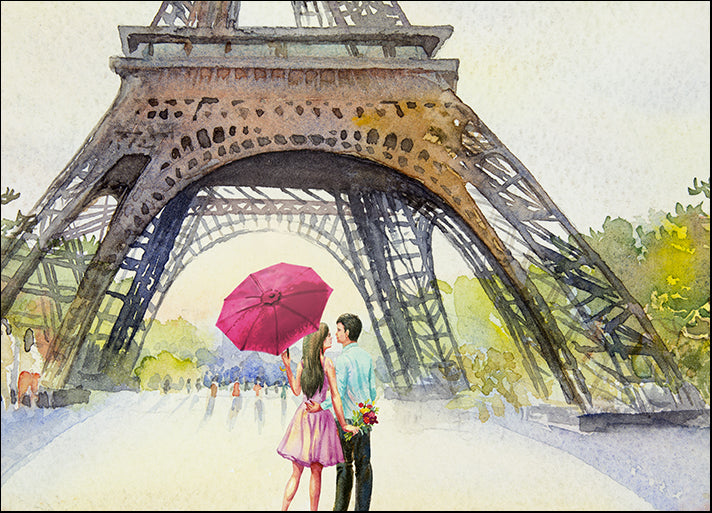 276733018 Lovers in Paris, available in multiple sizes