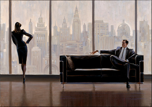 A6561 Pensive New York, available in multiple sizes