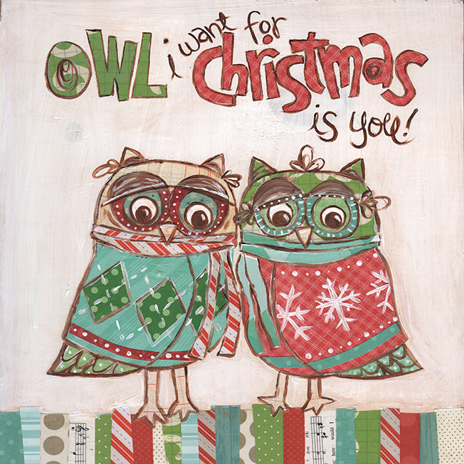 33606 MA Owl Christmas, available in multiple sizes