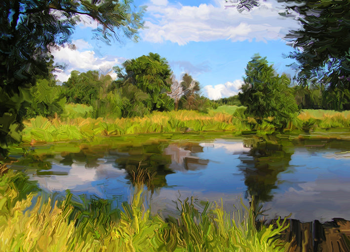 3435872 Blue Lake, available in multiple sizes - Chamton