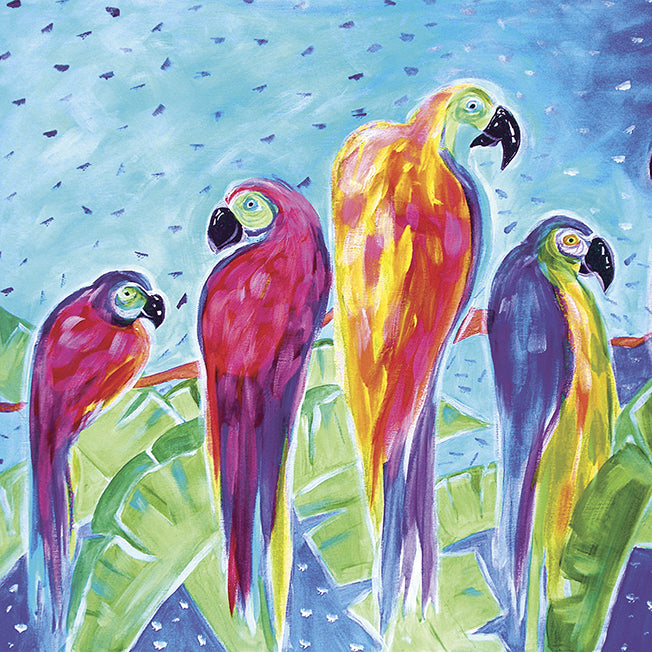 36219 MA Colourful Parrots, available in multiple sizes