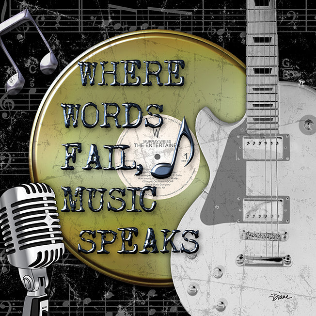 36250 MA Music Speaks, available in multiple sizes