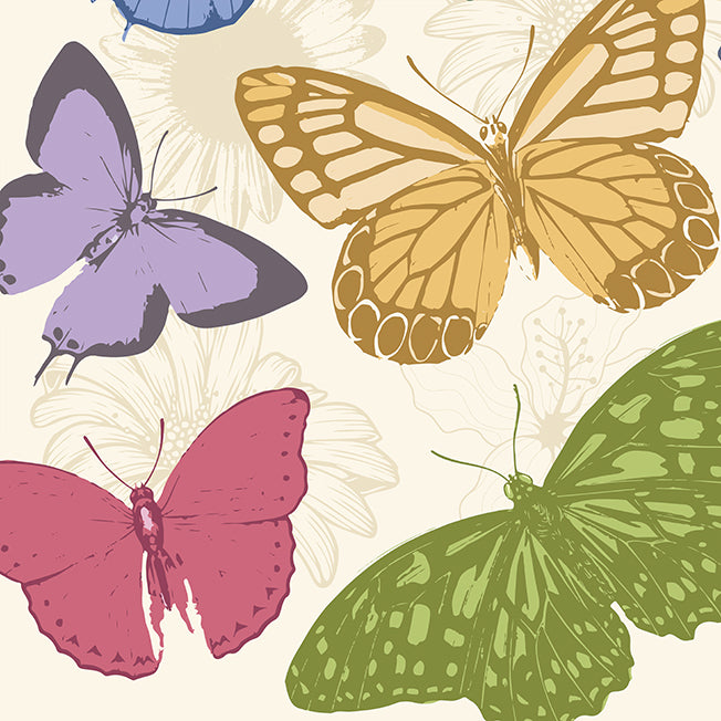 36905 MA Colourful Butterflies I, available in multiple sizes