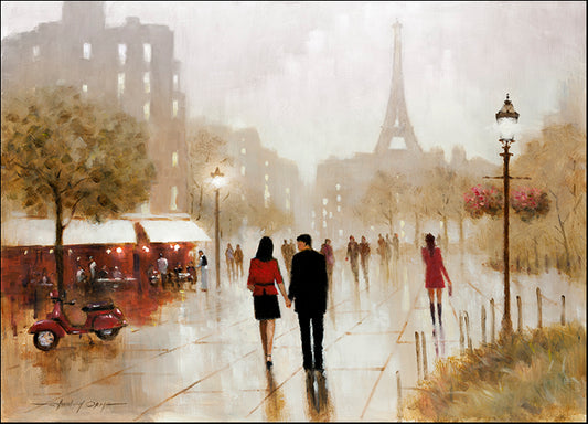 40031gg Romantic Stroll, by E. Anthony Orme, available in multiple sizes