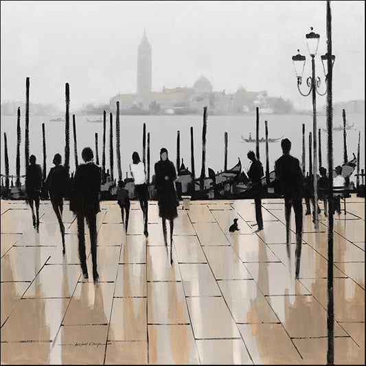 41724gg Quiet Gondolas II, by E. Anthony Orme, available in multiple sizes