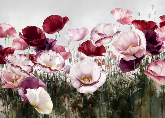 41797gg Royal Poppy Field, by Igor Levashov, available in multiple sizes