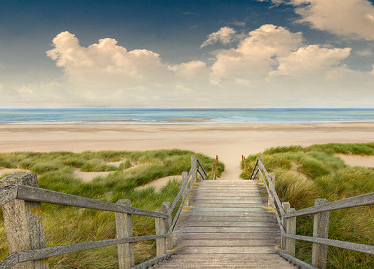 41803gg Welcome Beach, by Mike Calascibetta, available in multiple sizes