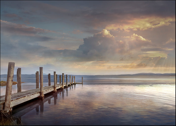 41901gg Evening Reflection, by Mike Calascibetta, available in multiple sizes